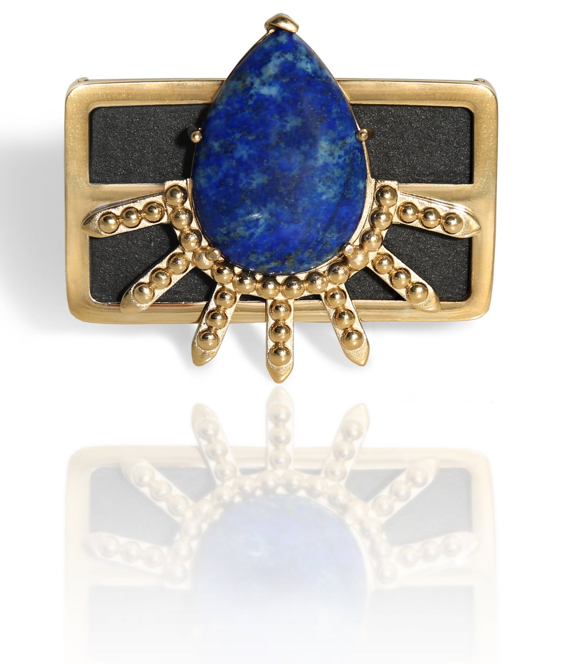 ☆ラピスラズリ ロザリオ☆ ~Lapis Lazuli~ Gold ver. Aura Gold and Lapis Lazuli – Shooska.com